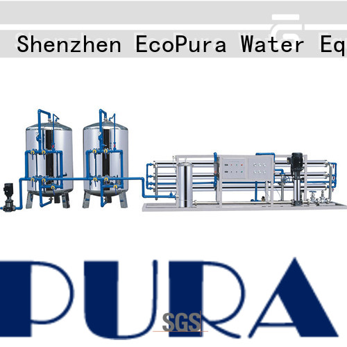 EcoPura strict inspection water treatment process wholesaler trader for water purification