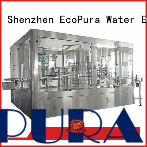 EcoPura machine mineral water filling machine overseas trader for factory
