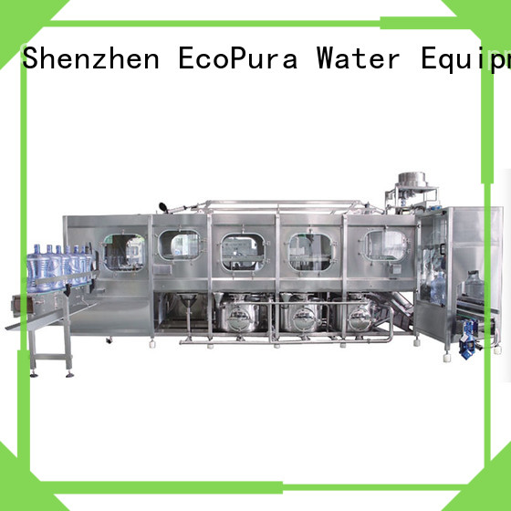 EcoPura most popular mineral water bottle filling machine 5gallon for industrial production