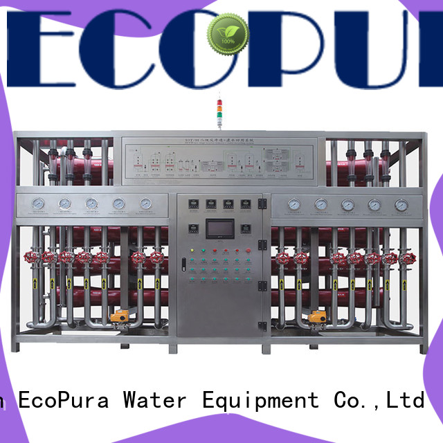 EcoPura 10m3h water treatment equipment manufacturers solution expert for water treatment