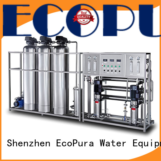 EcoPura desalination water treatment plant manufacturers exporter for water purification