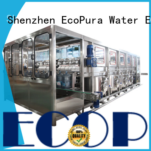 EcoPura machine mineral water bottle filling machine factory for industrial production