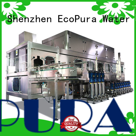 EcoPura 600bph bottled water machine manufacturer for industrial production