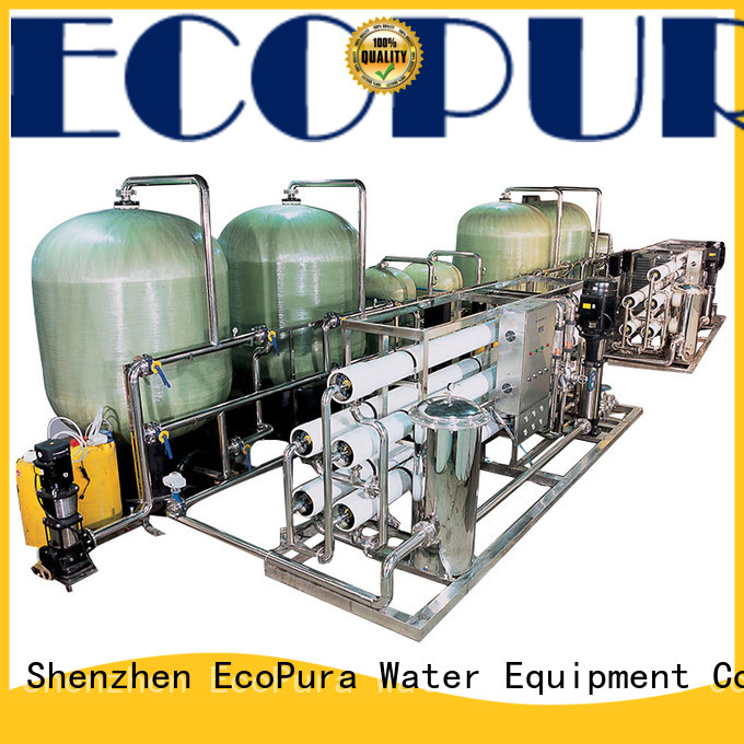 standard water treatment equipment for sale 03m3h1m3h solution expert for water purification