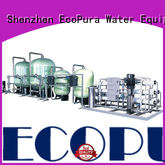 EcoPura 100% quality water treatment companies solution expert for water purification