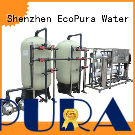 EcoPura strict inspection water treatment products exporter for water purification