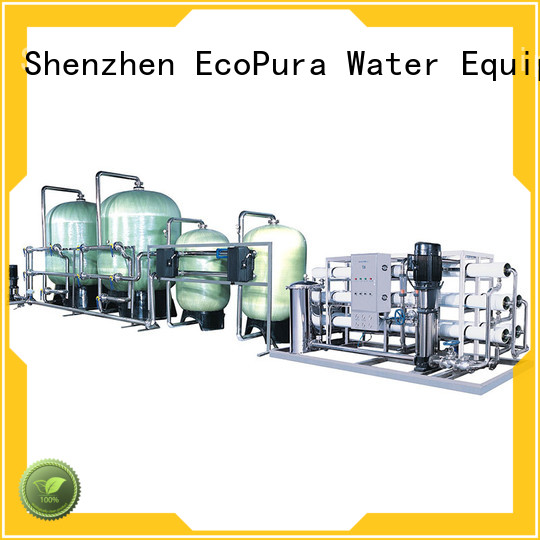 EcoPura 03m3h1m3h water treatment equipment manufacturers solution expert for water treatment