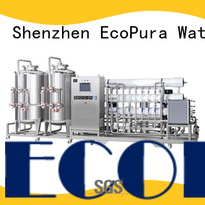 EcoPura strict inspection water treatment solution expert for the global market