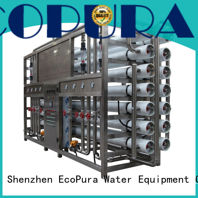 EcoPura 100% quality water treatment products exporter for water purification
