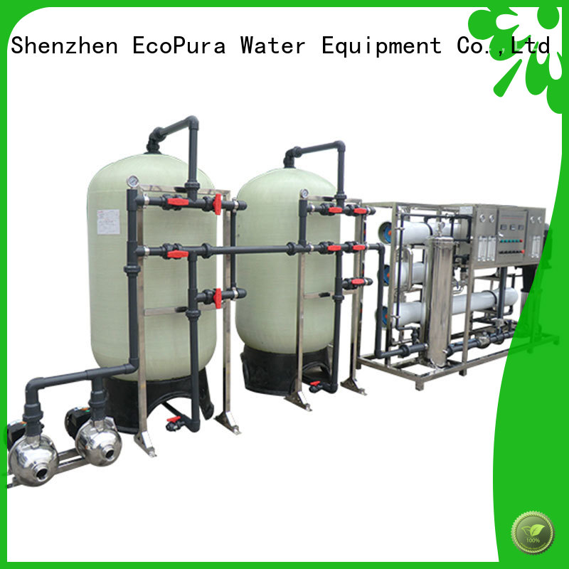 EcoPura pretreatment best water treatment systems exporter for water purification