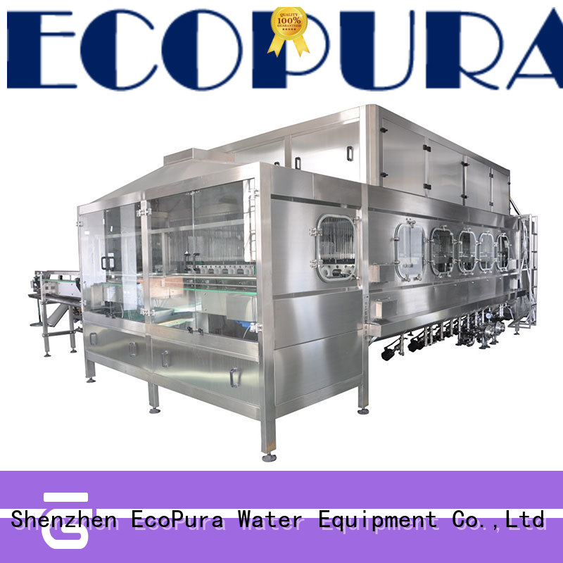 EcoPura most popular mineral water bottle filling machine factory for commercial production