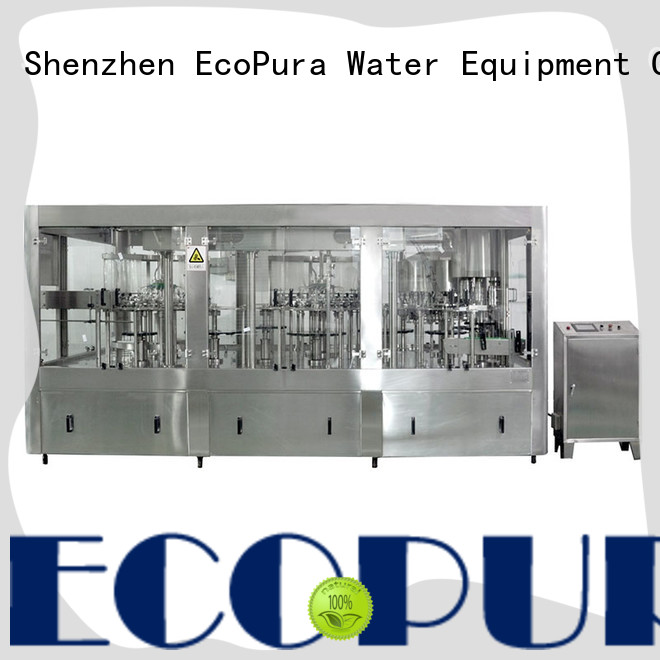 EcoPura dedicated service oil bottling machine producer for importer