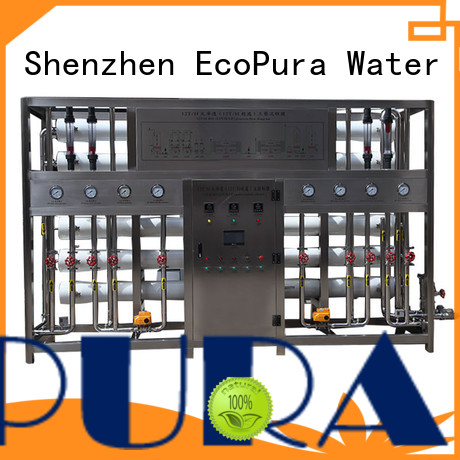 EcoPura strict inspection water treatment plant manufacturers exporter for water treatment