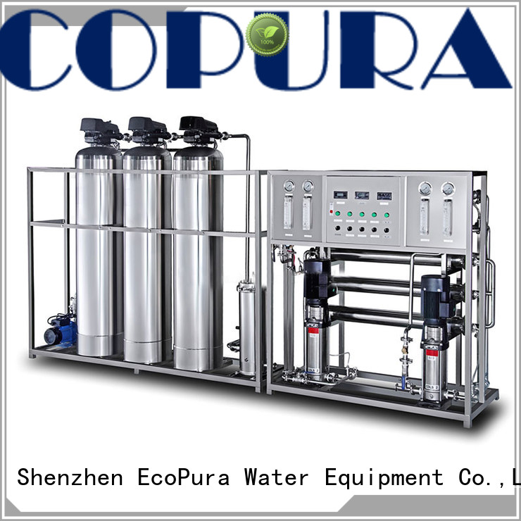 EcoPura standard water treatment equipment supplier solution expert for the global market