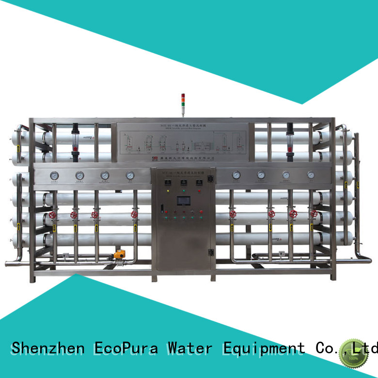 EcoPura strict inspection water treatment companies solution expert for water purification