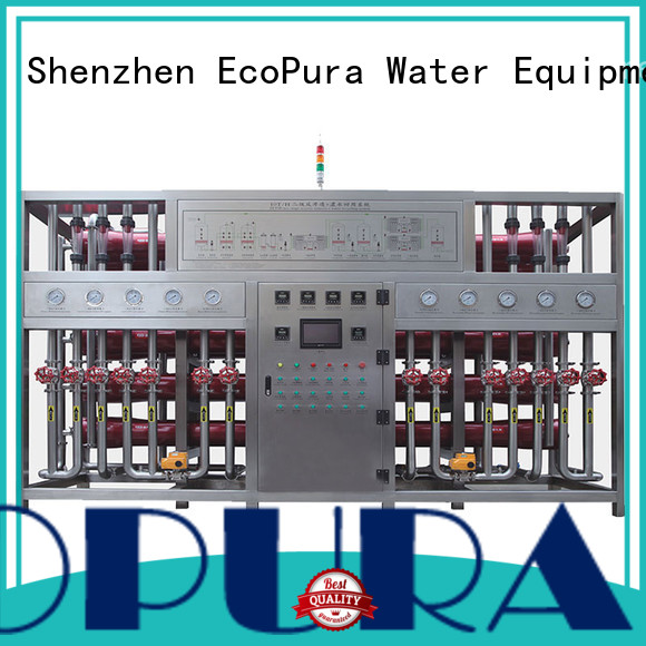 EcoPura 100% quality water treatment equipment for sale exporter for water purification
