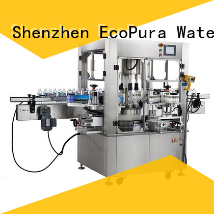 EcoPura ISO9001 certified bottle labeler overseas market for wholesale
