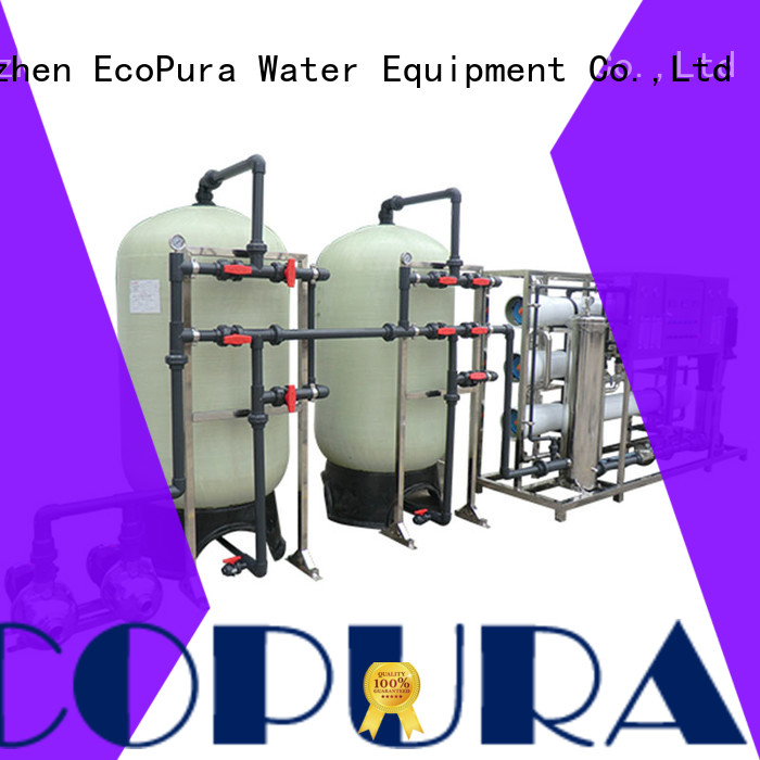 EcoPura swro water system equipments solution expert for water treatment