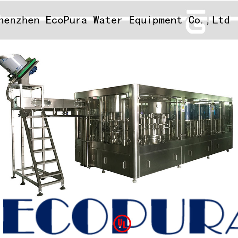 EcoPura bottling small liquid filling machine factory for liquids