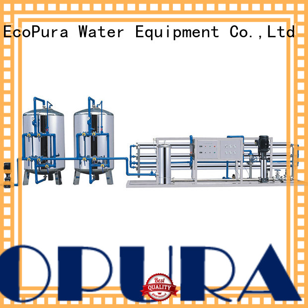 EcoPura standard water treatment machine manufacturers exporter for the global market