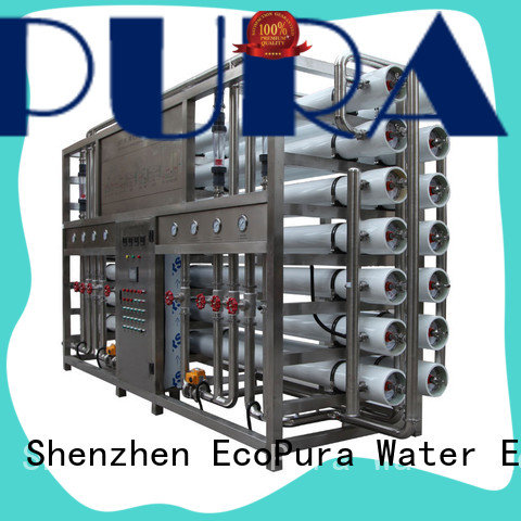 EcoPura premium quality water treatment machine price exporter for water purification