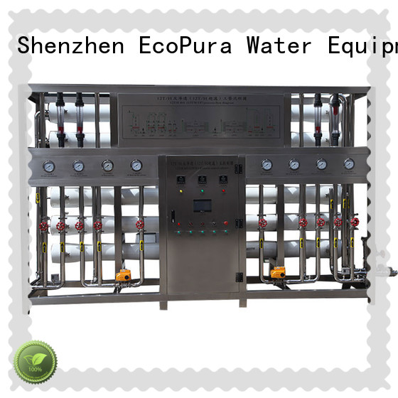 EcoPura premium quality water treatment machine price wholesaler trader for the global market
