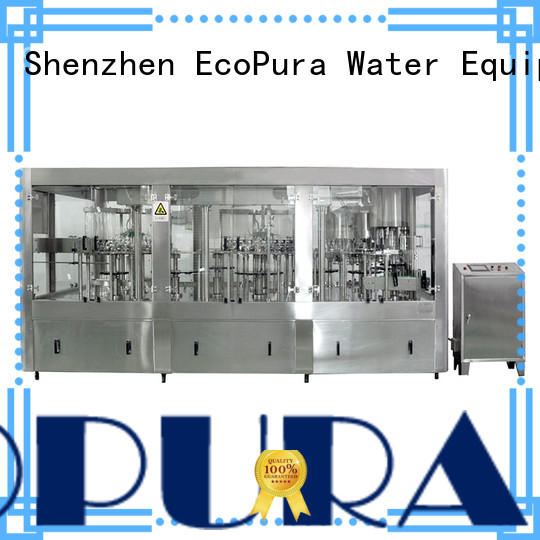 EcoPura unreserved service oil bottling machine international trader for importer