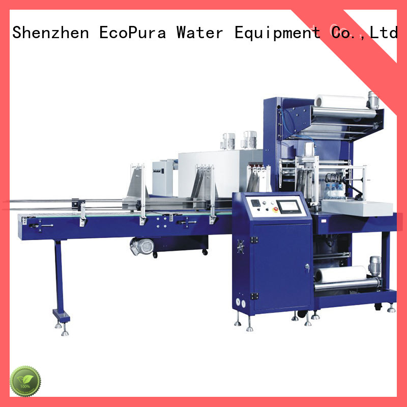 EcoPura dedicated service shrink wrapper for b2b