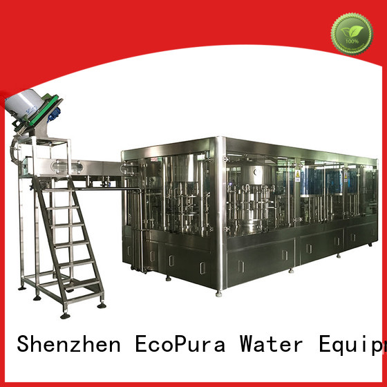 EcoPura 3in1 wine filling machine factory for industrial production