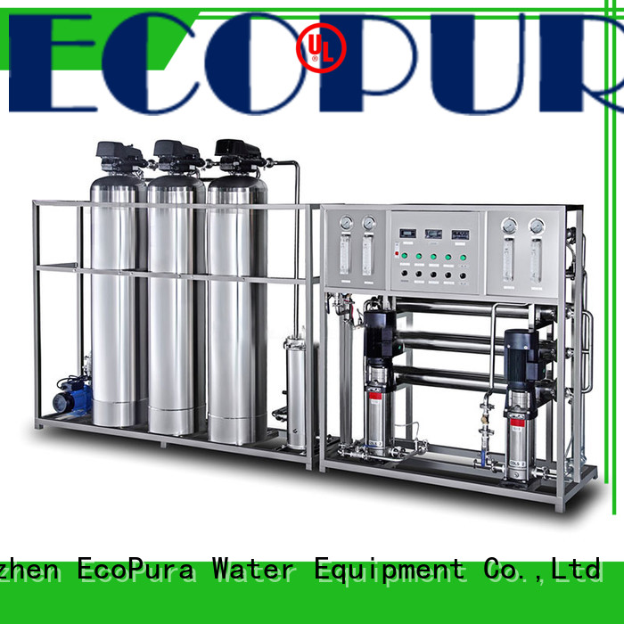 EcoPura 10m3h water treatment companies exporter for water treatment