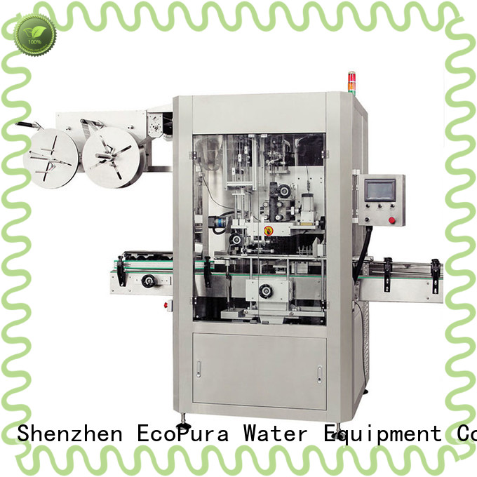 EcoPura ISO9001 certified Bottle Labeling Machine trade partner for commerce