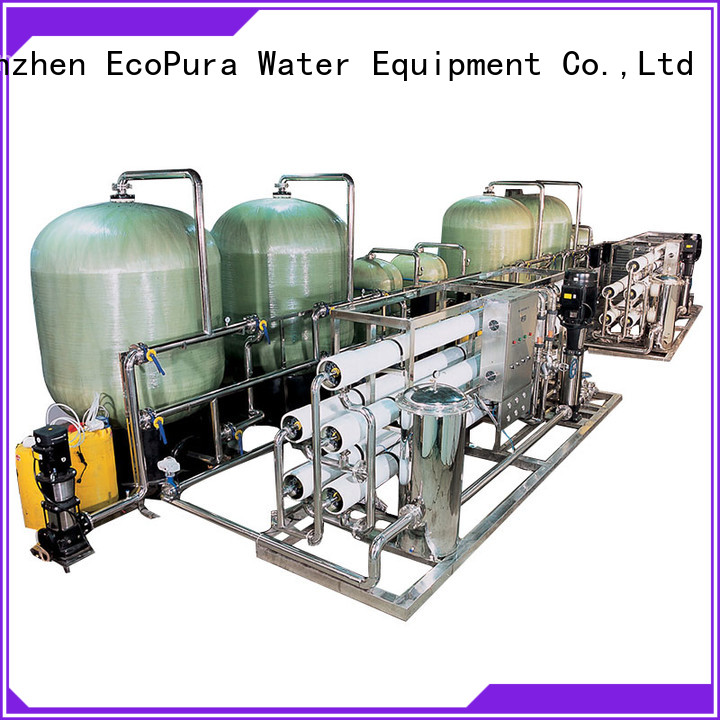 EcoPura strict inspection best water treatment solution expert for the global market