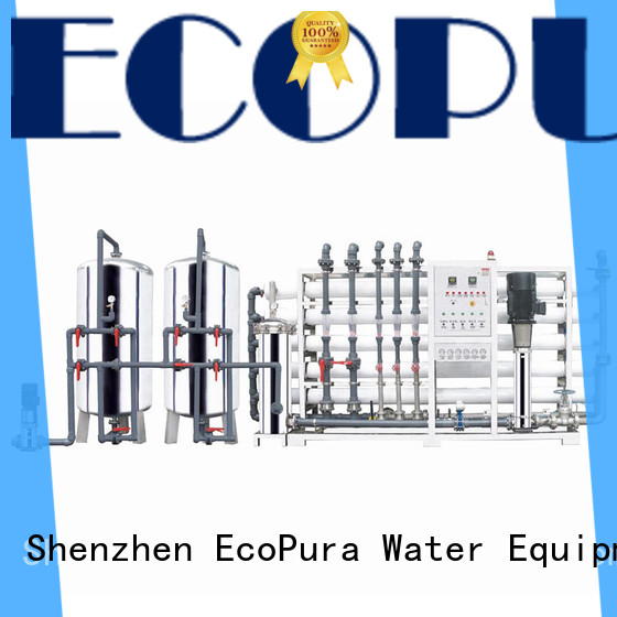 EcoPura standard best water treatment exporter for water purification