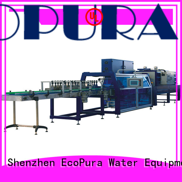 EcoPura 5 star service shrinking wrapping machine personalized for industrial production