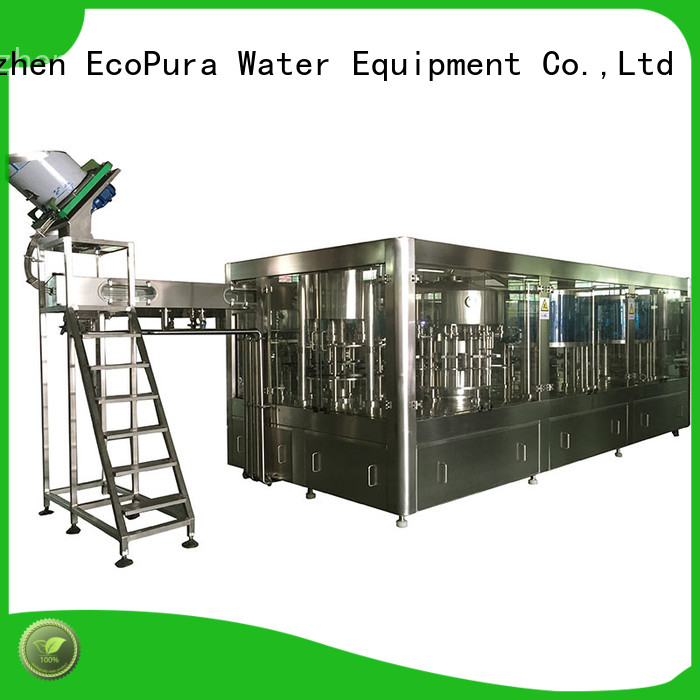 EcoPura ISO9001 certified beer filling machine source now for sale