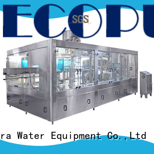 EcoPura filling carbonated soft drinks filling machine factory for sale