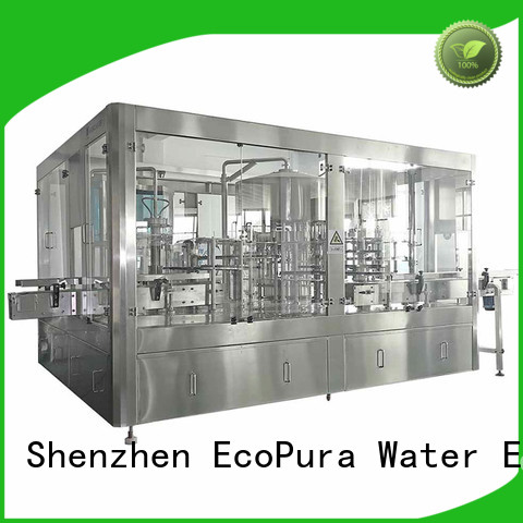 EcoPura unbeatable price mineral water filling machine international trader for distribution