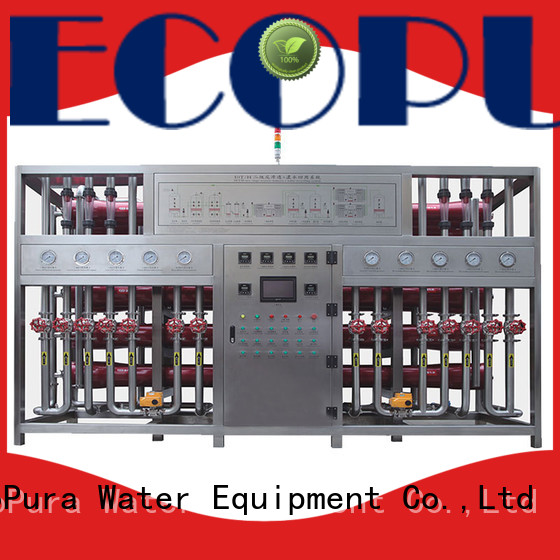 EcoPura equipment water process equipment exporter for water purification