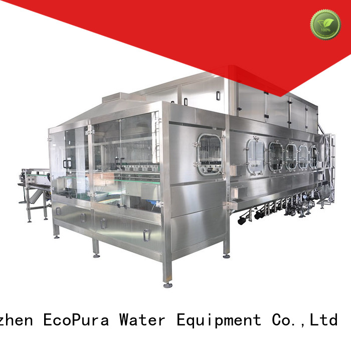 EcoPura 900bph1000bph bottled water machine manufacturer for distribution