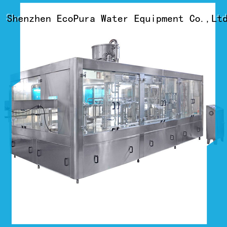 EcoPura csd carbonated soft drinks filling machine factory for importer