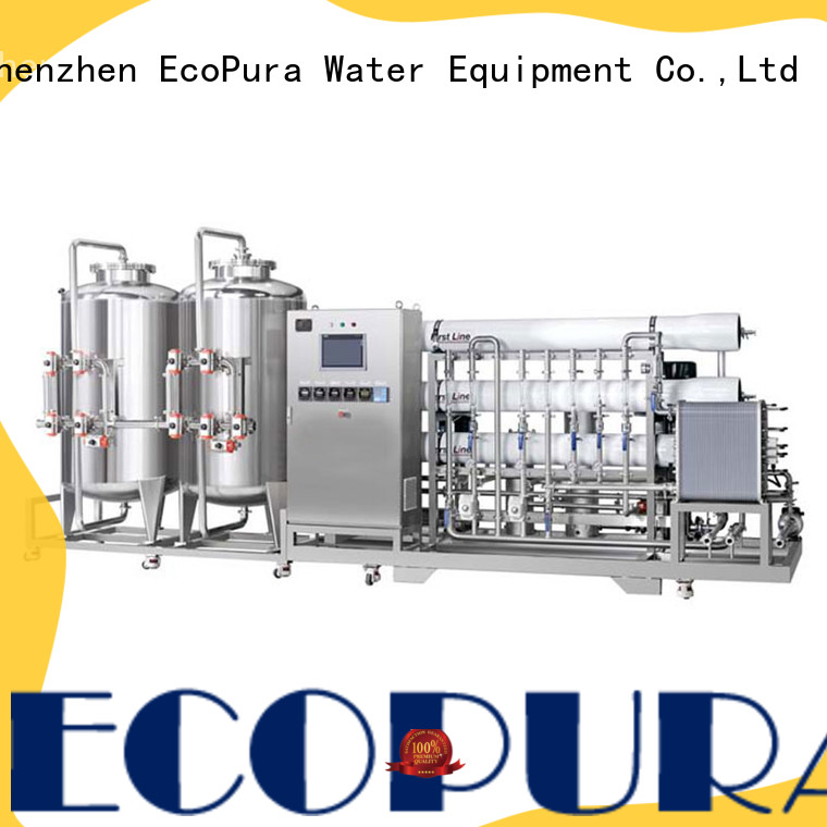 EcoPura 40000lh water treatment machine price exporter for water purification