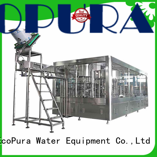EcoPura water automatic liquid filling machine manufacturer for commercial production
