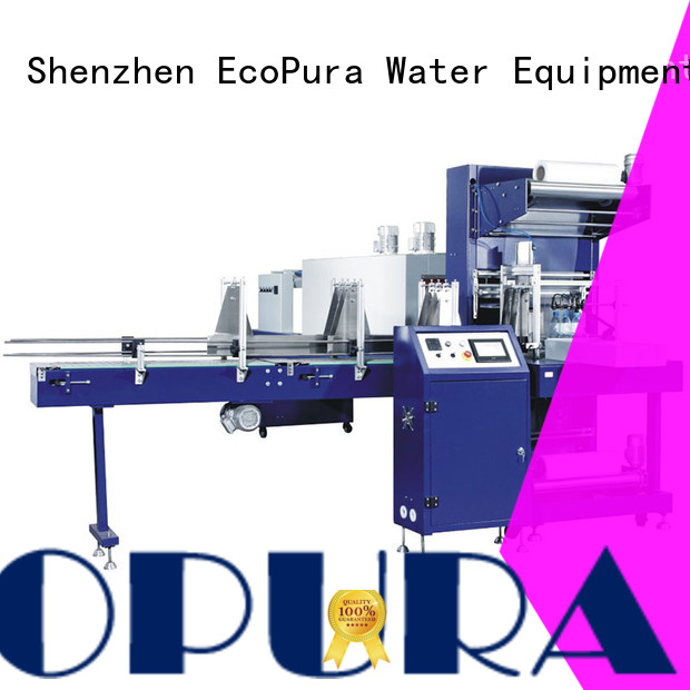 EcoPura 5 star service Shrink Wrap Machine customized for industrial production