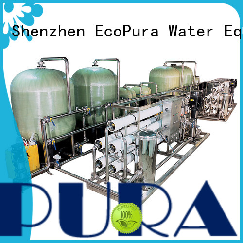 EcoPura 3m3h water treatment machine manufacturers wholesaler trader for water purification