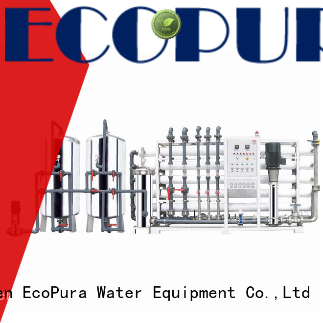 EcoPura pretreatment water processing machine solution expert for water purification