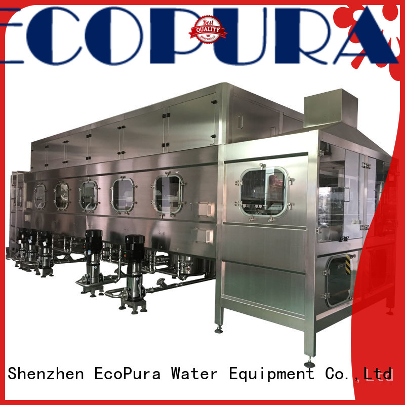 EcoPura 1200bph bottle filling machine price manufacturer for commercial production
