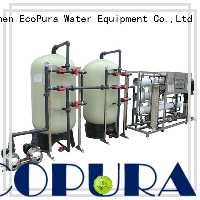 EcoPura 25m3h water treatment machine manufacturers solution expert for water treatment