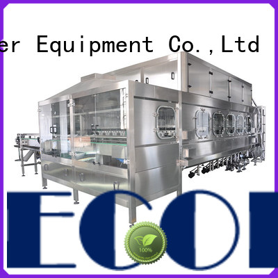 EcoPura machine water bottle filler manufacturer for commercial production