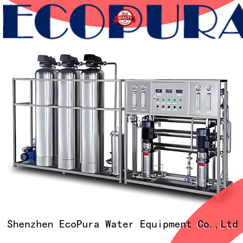 EcoPura commercial water treatment machine exporter for water treatment
