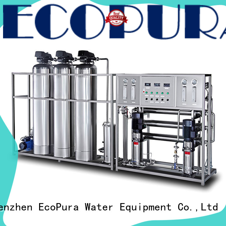 EcoPura 3000lh water treatment companies exporter for the global market